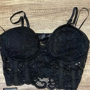 Black bralette